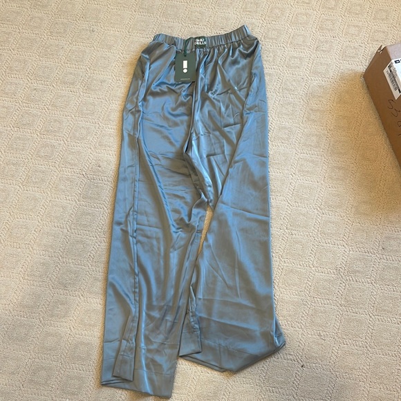 Pants - Daily Drills Silk Green Pant
